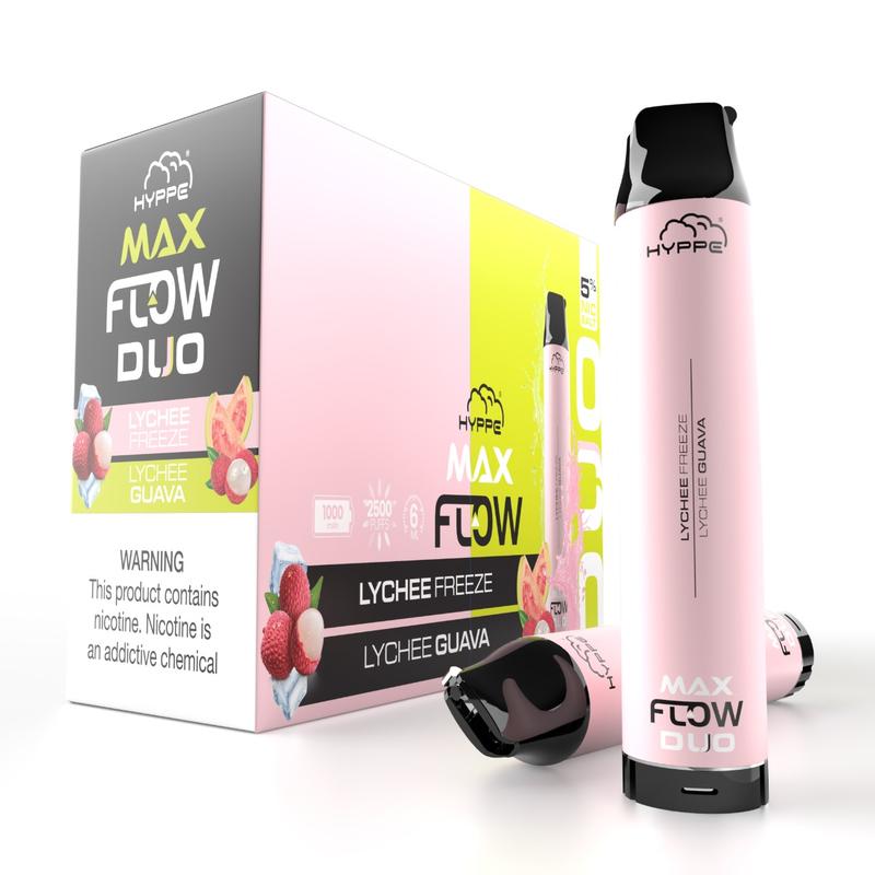 Hyppe max flow duo lychee freeze guava