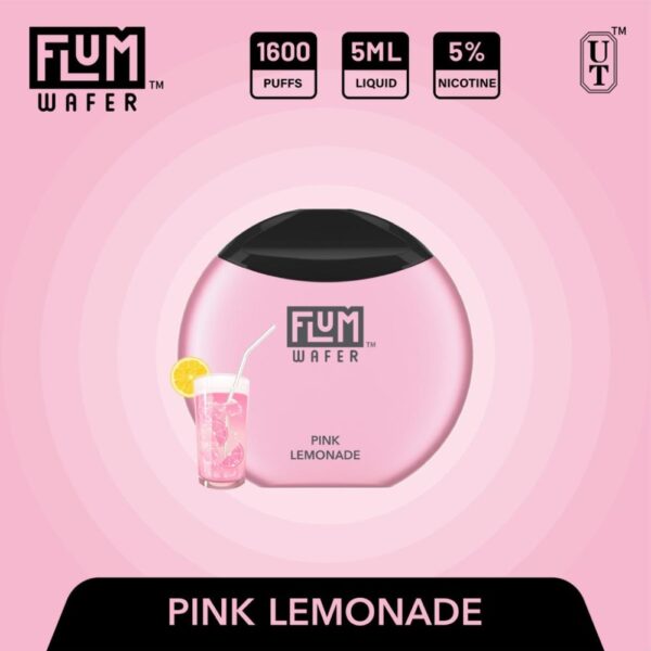Flum Wafer Pink Lemonade