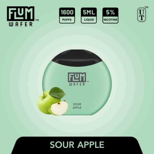 Flum Wafer Sour Apple